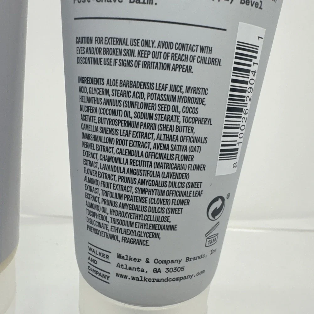 5 X Bevel Face & Beard Wash & Shave 4 fl oz Cleansing Hydration w/ Tea Tree Oil